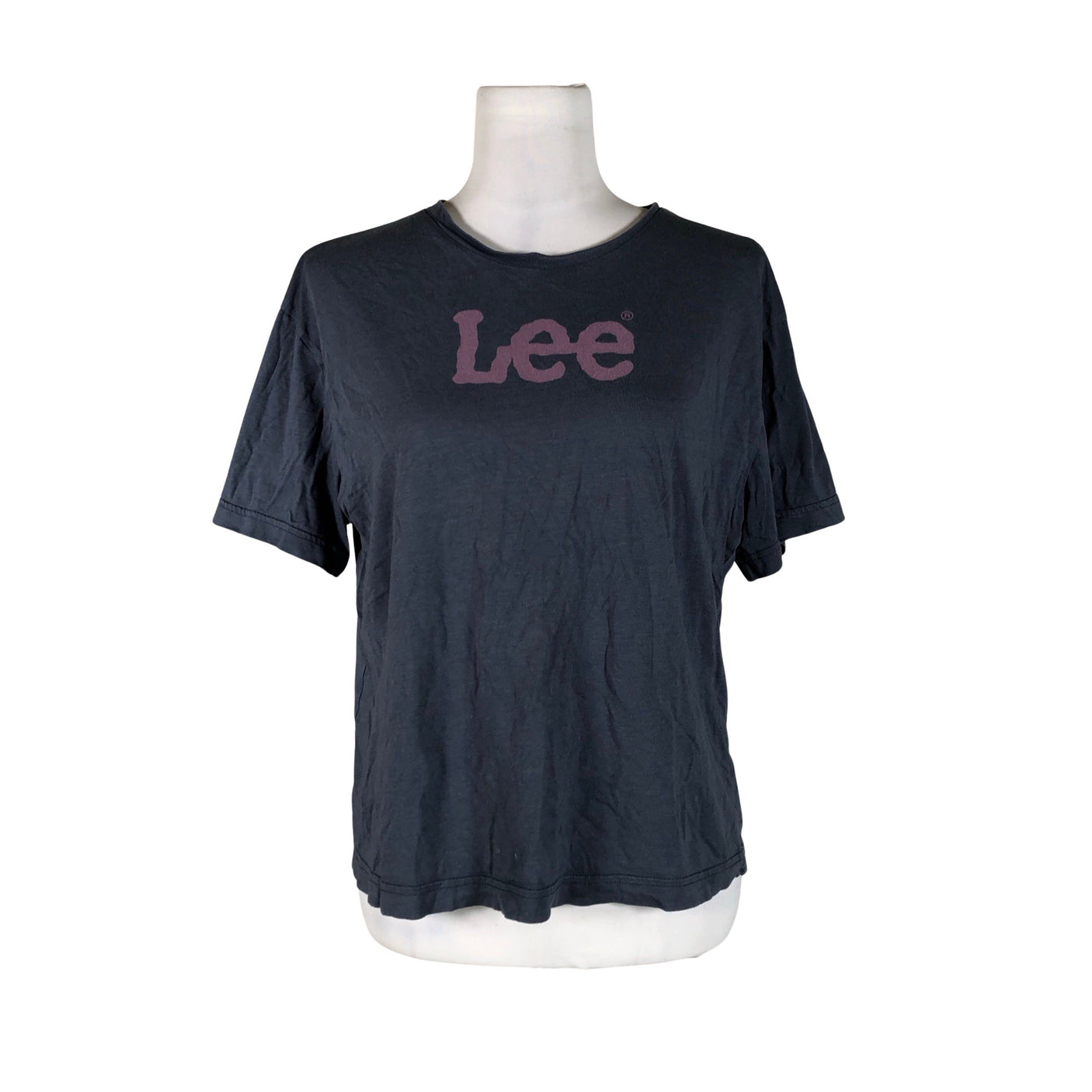Unisex Lee - T-särk, suurus 40 - Hall (1)