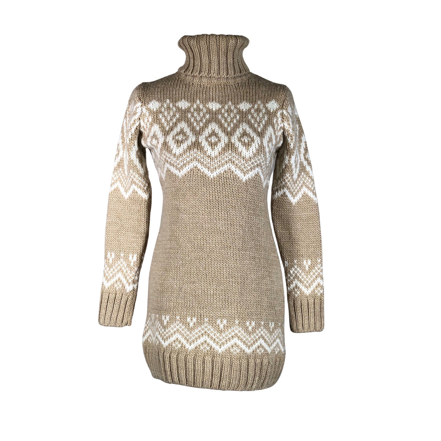 Unisex Esprit - Kootud tuunika, suurus 36 - Pruun (1)