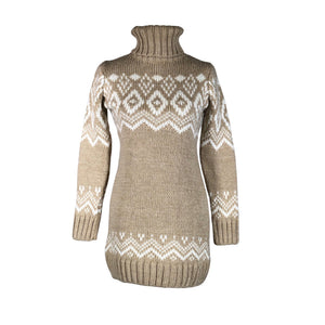 Unisex Esprit - Kootud tuunika, suurus 36 - Pruun (1)