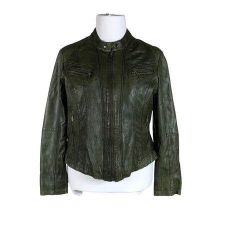 Unisex Saki - Nahktagi, suurus 48 - Roheline ()