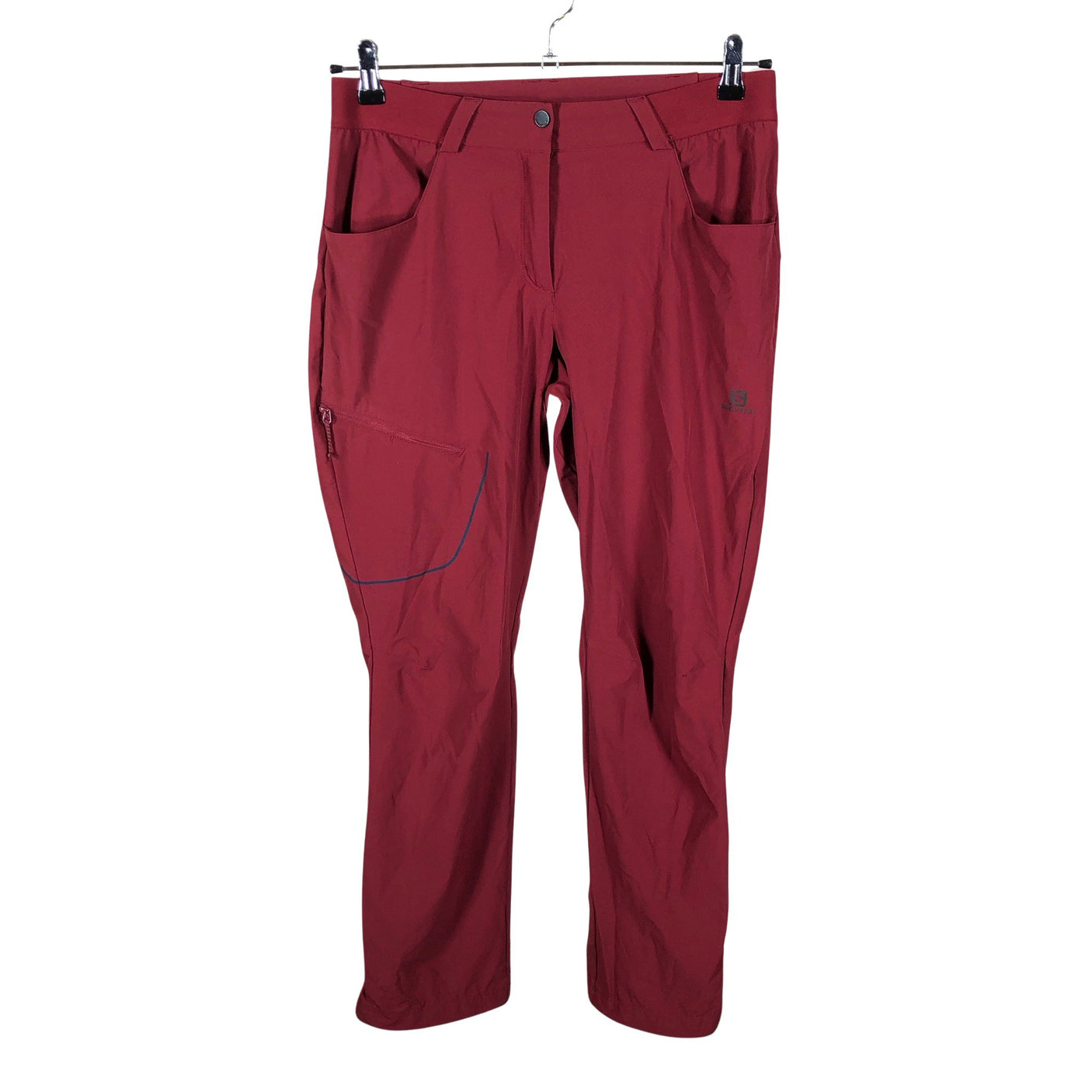 Unisex Salomon - Õuepüksid, suurus 40 - Veinipunane (1)