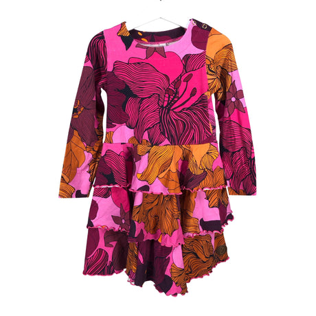 Unisex Blaa - Trikotaažist kleit, suurus 110 - 116 - Roosa ()