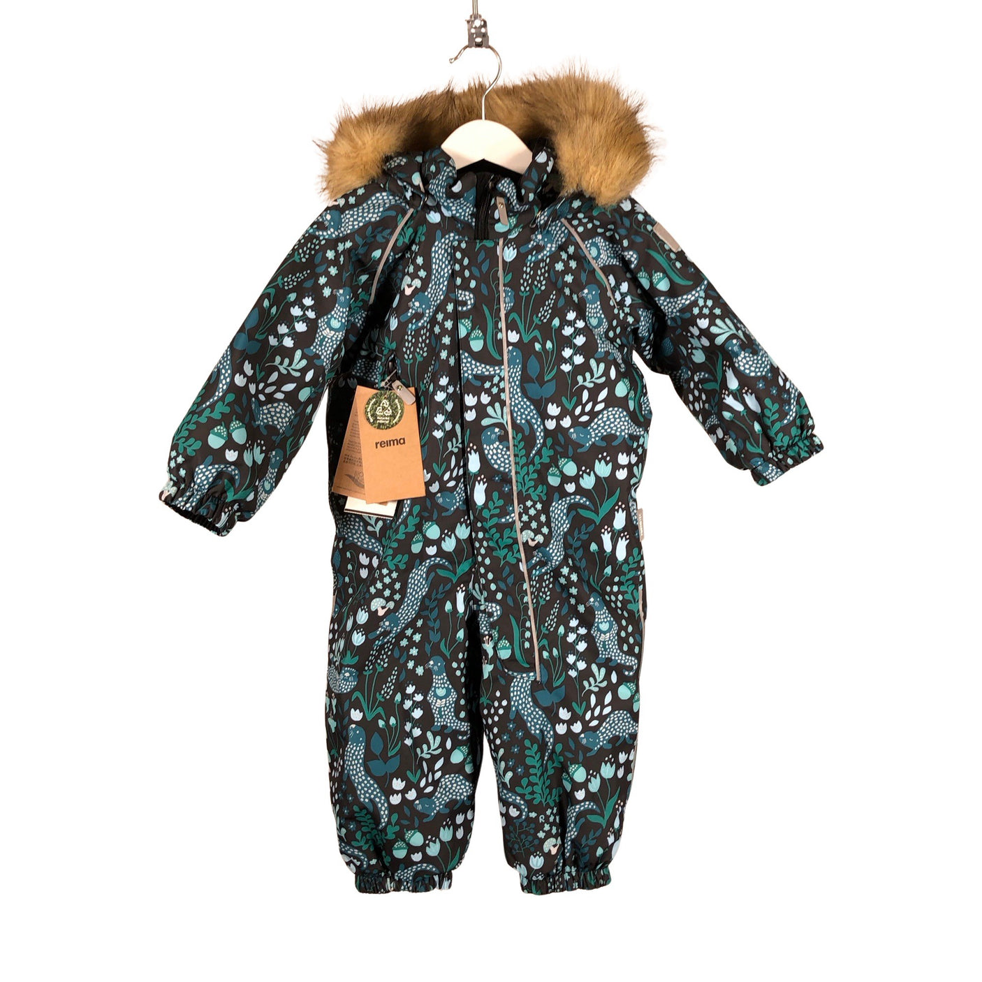 Unisex Reima - Talvekombinesoon, suurus 80 - 86 - Must (1)