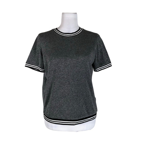 Unisex Neo Noir - Lühikeste käistega pluus, suurus 38 - Hall ()