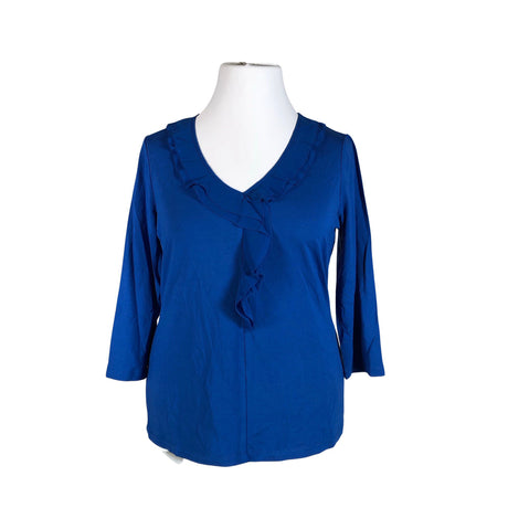 Unisex Ril's - Trikotaažist pluus, suurus 42 - Sinine ()