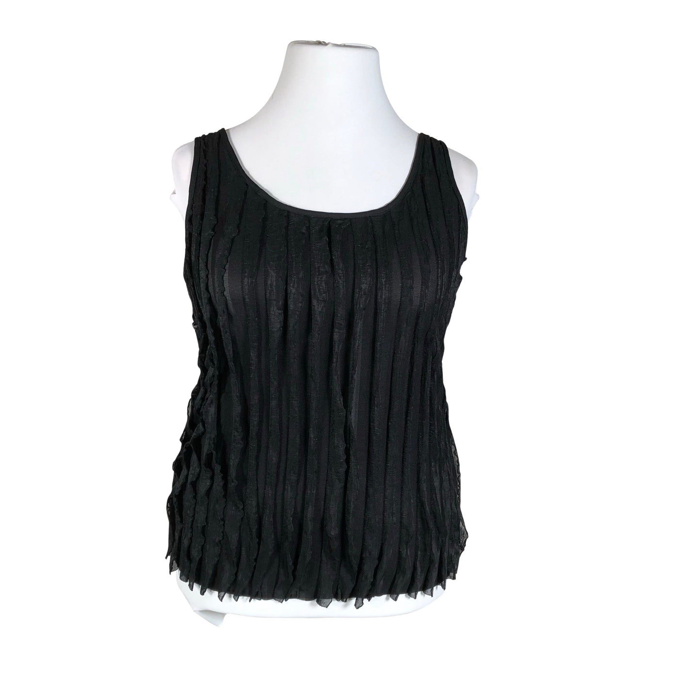 Unisex Eurofashion - Trikotaažist pluus, suurus 42 - Must (1)