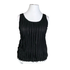 Unisex Eurofashion - Trikotaažist pluus, suurus 42 - Must (1)