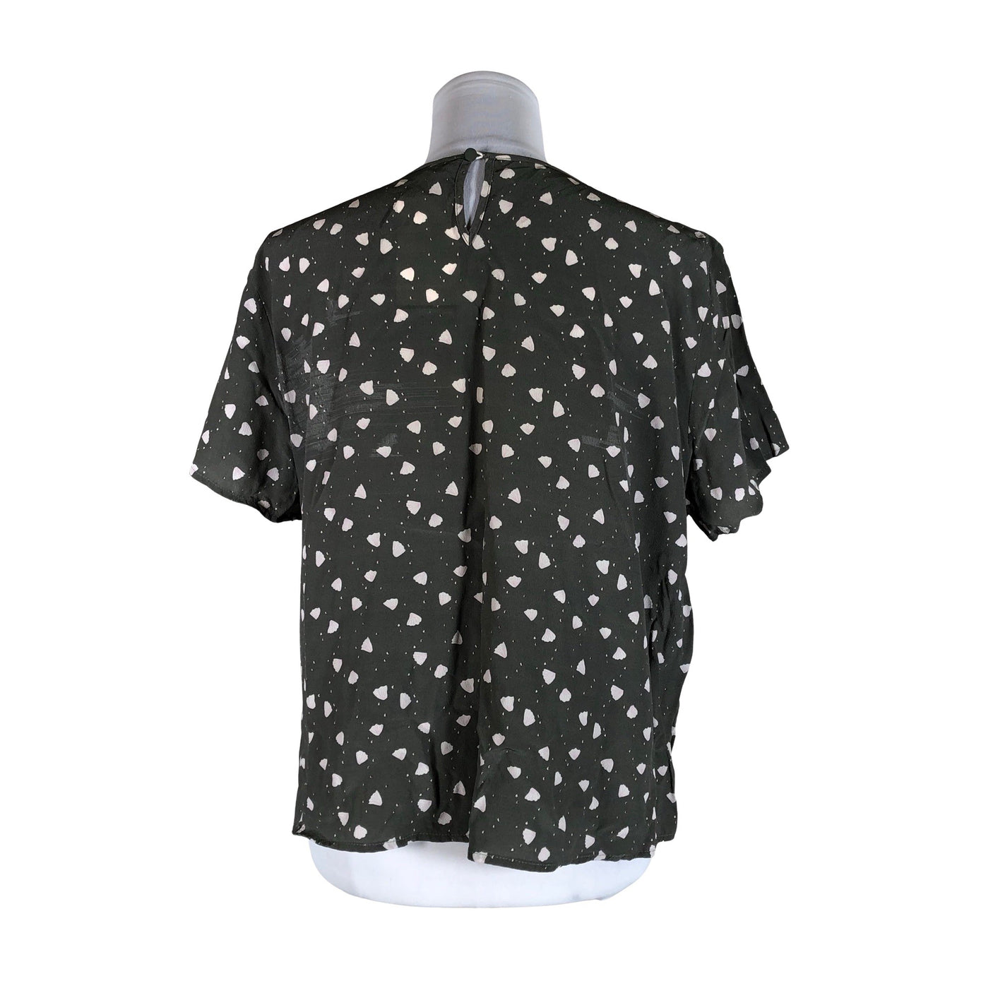 Unisex R-collection - Lühikeste käistega pluus, suurus 40 - Roheline (2)