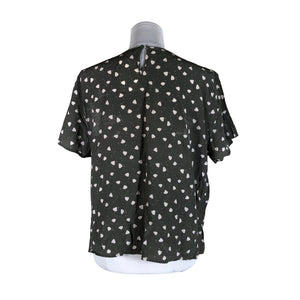 Unisex R-collection - Lühikeste käistega pluus, suurus 40 - Roheline (2)