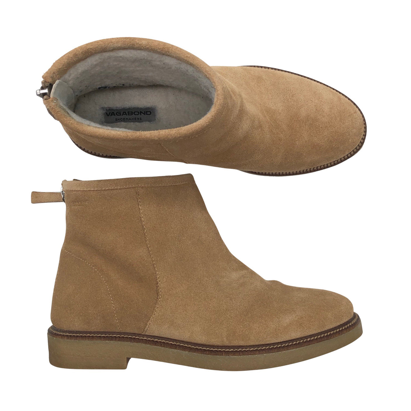 Unisex Vagabond - Poolsaapad, suurus 39 - Pruun (1)