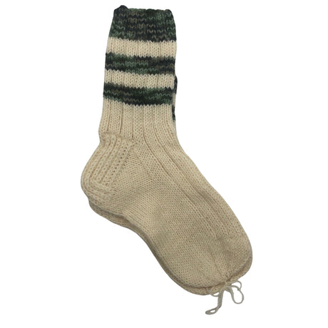 Unisex Handmade - Villased sokid, suurus 39 - Looduslik valge ()