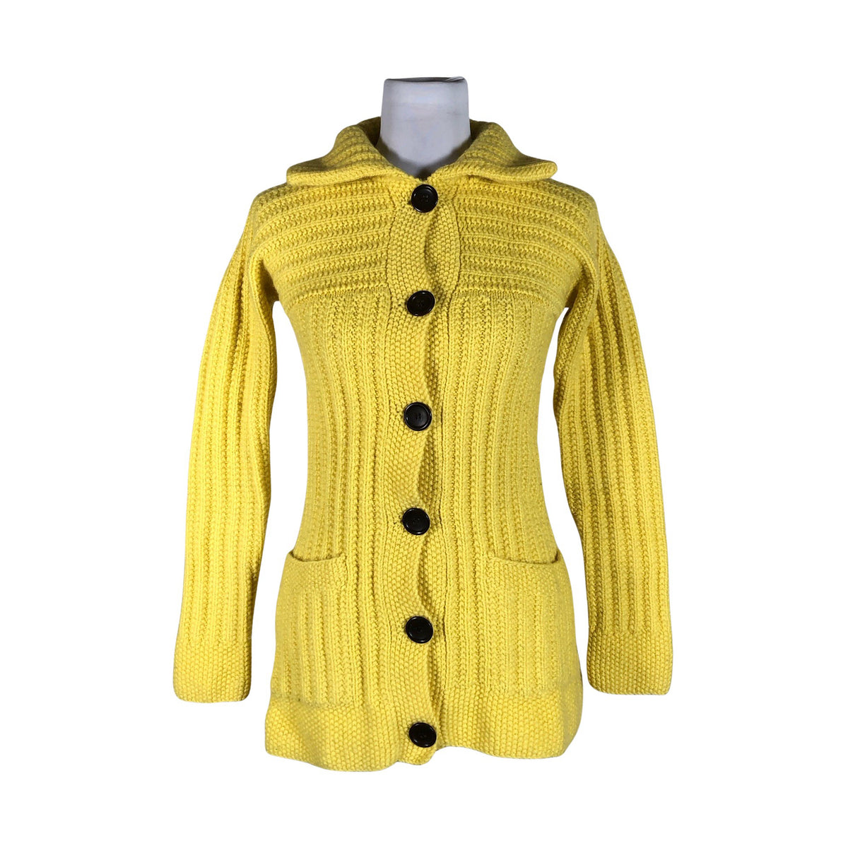 Unisex Filippa K. - Kardigan, suurus 36 - Kollane (1)