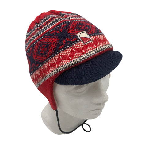 Unisex Husky - Talvemüts, suurus 54 - 56 cm - Punane ()