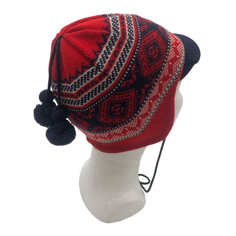 Unisex Husky - Talvemüts, suurus 54 - 56 cm - Punane (2)