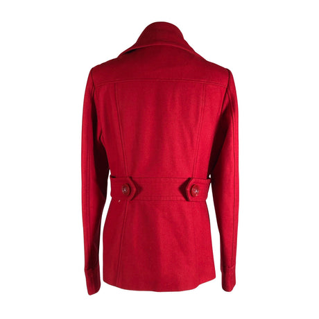 Unisex Covered - Villane mantel, suurus 40 - Punane (2)