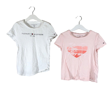 Unisex Tommy Hilfiger - T-särk, suurus 116 - 122 - Heleroosa ()