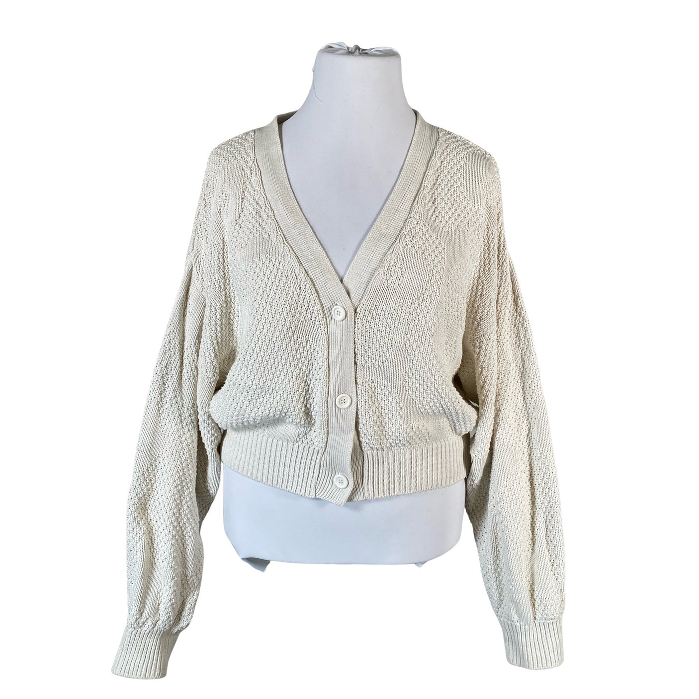 Unisex Marimekko - Kardigan, suurus 42 - Looduslik valge (1)