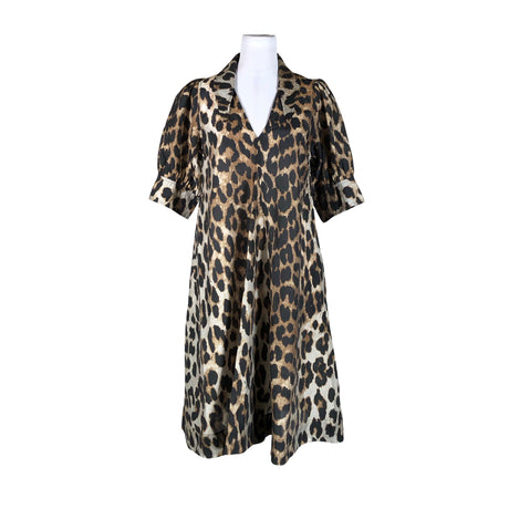 Unisex Ganni - Mitteveniv kleit, suurus 40 - Pruun ()