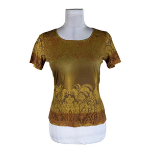 Unisex Promise - T-särk, suurus 36 - Kollane (1)