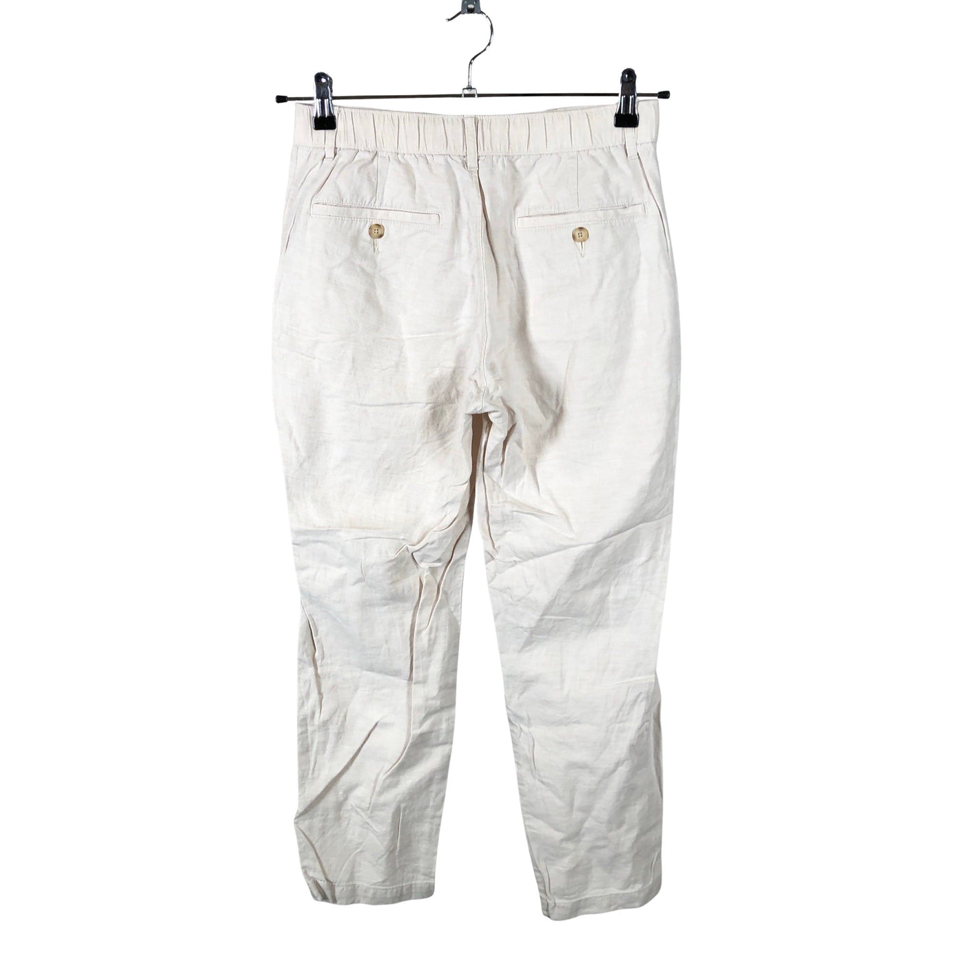 Unisex Uniqlo - Mittevenivad püksid, suurus XS - Beige (2)