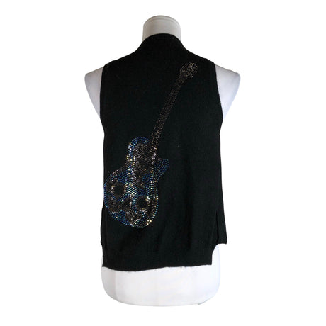Unisex Zadig & Voltaire - Kootud vest, suurus 36 - Must (2)