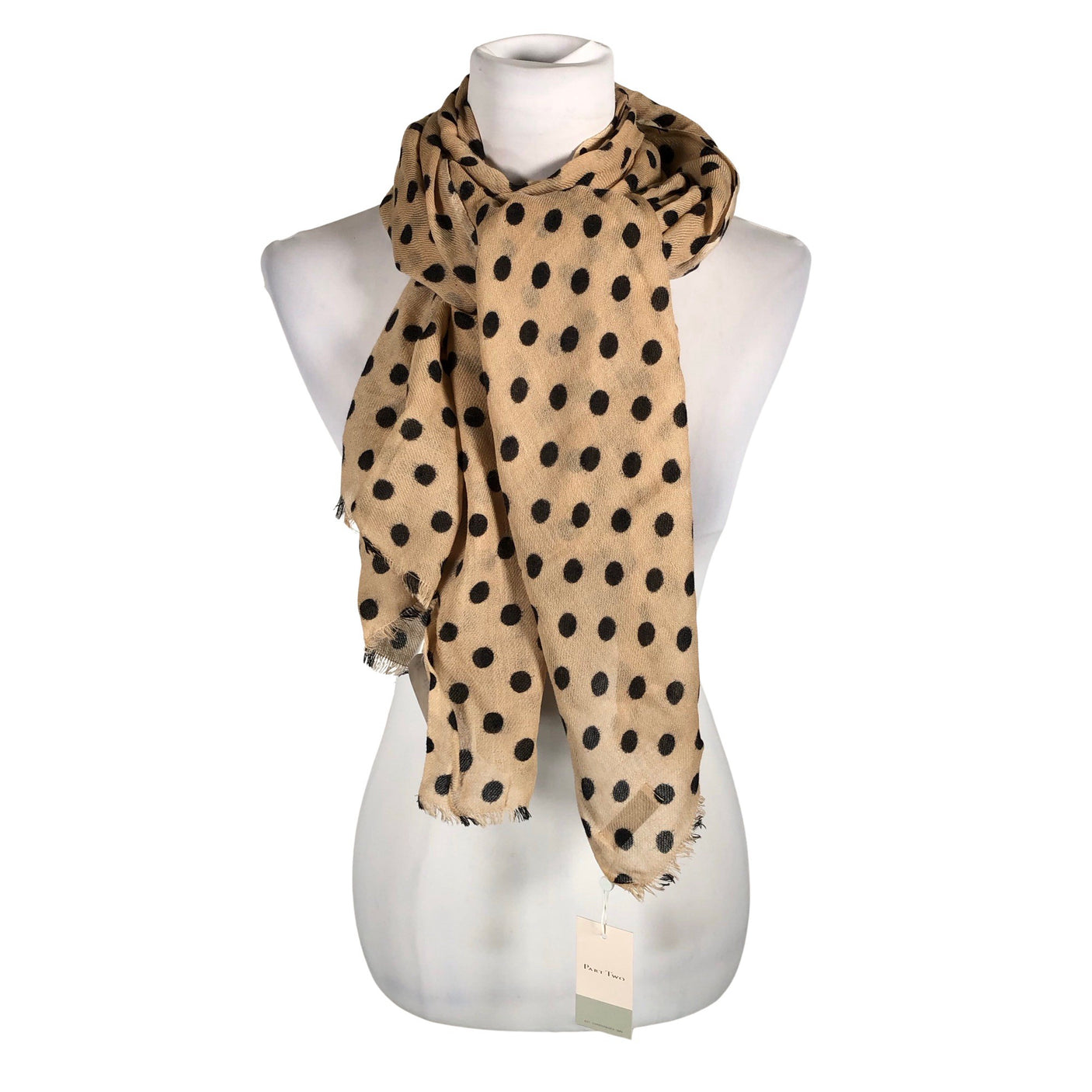 Unisex Part two - Õhuke sall, suurus Maxi - Beige (1)