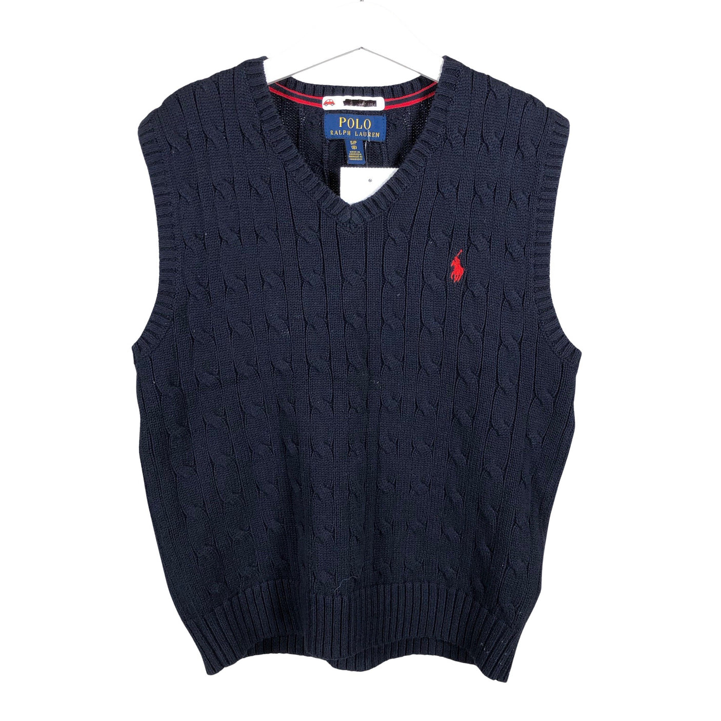 Unisex Polo Ralph Lauren - Kootud vest, suurus 122 - 128 - Sinine (1)