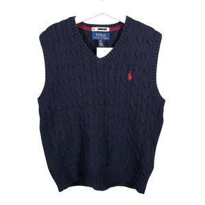 Unisex Polo Ralph Lauren - Kootud vest, suurus 122 - 128 - Sinine (1)