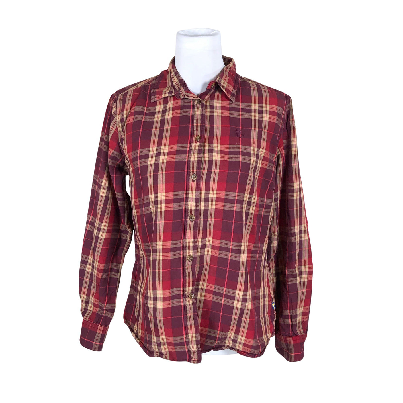 Unisex Fjällräven - Triiksärk, suurus 40 - Veinipunane (1)