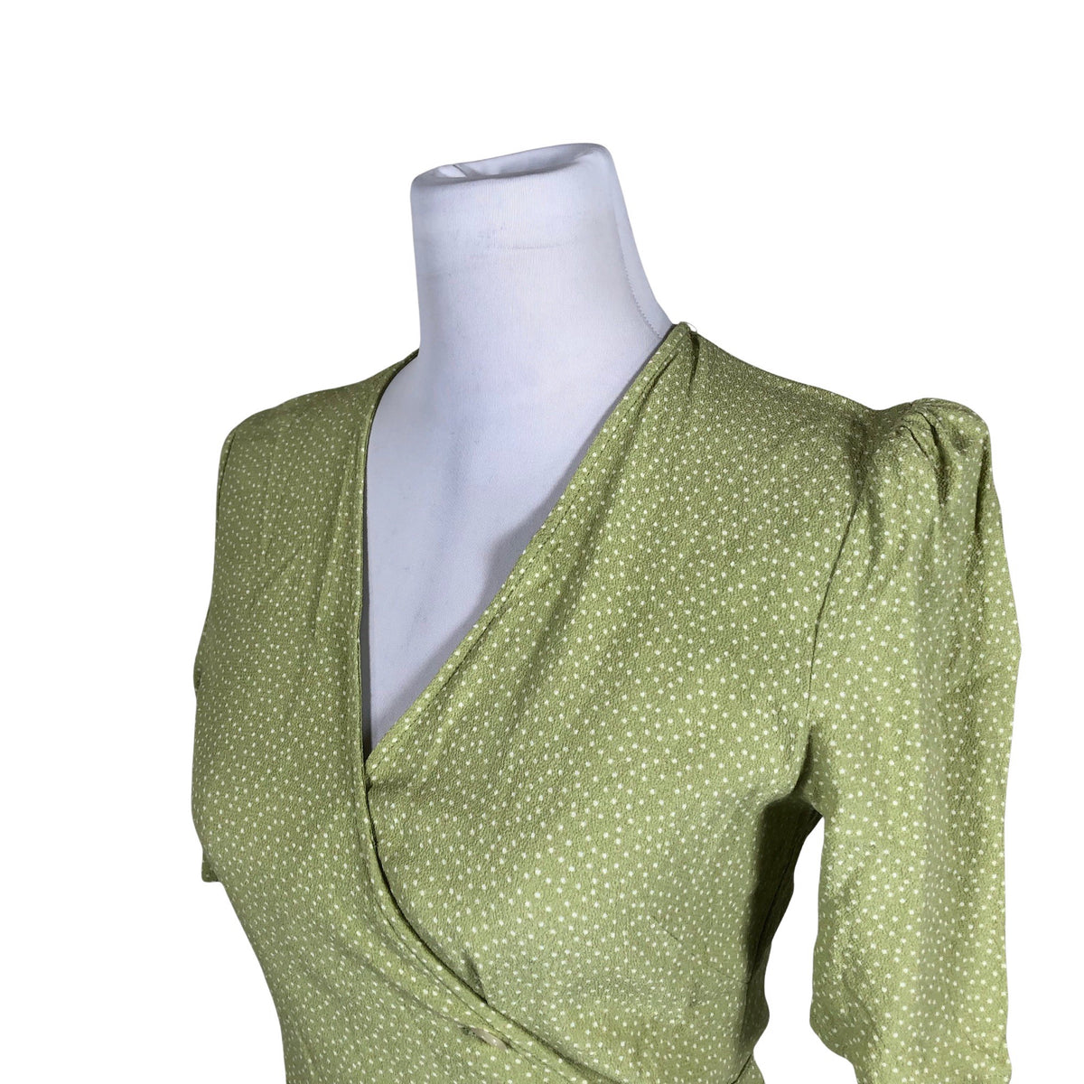 Unisex Rouje - Õhuke kleit, suurus 38 - Roheline (3)