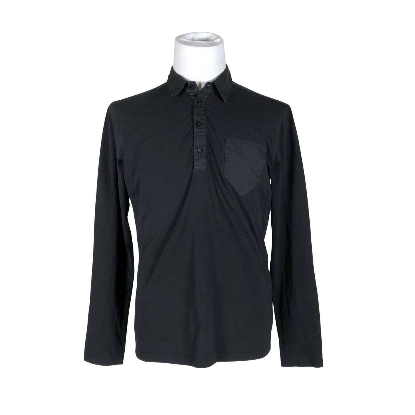 Unisex Filippa K. - Trikotaažist pluus, suurus L - Must (1)