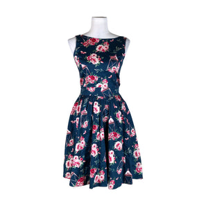 Unisex Lady Vintage - Mitteveniv kleit, suurus 36 - Sinine (1)