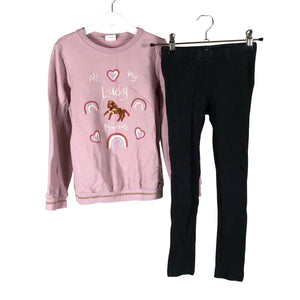 Unisex s.Oliver - Dressikangast pluus, suurus 122 - 128 - Heleroosa (1)