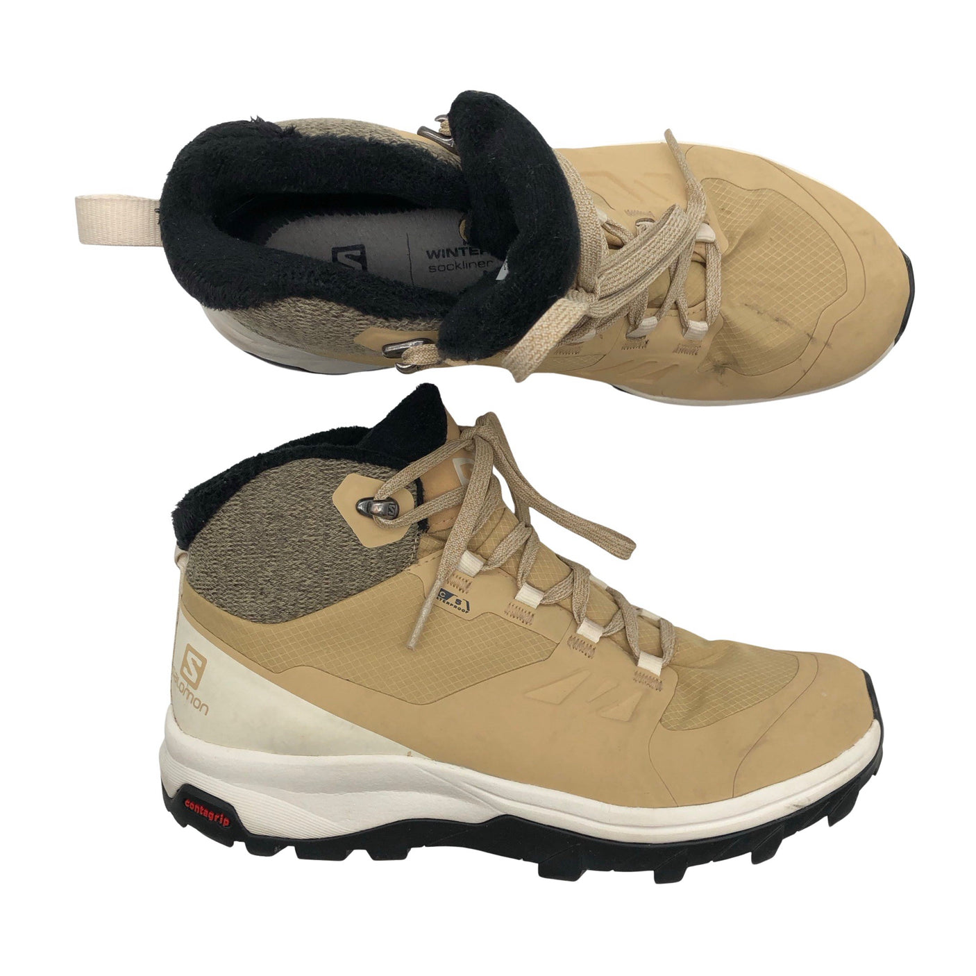 Unisex Salomon - Poolsaapad, suurus 37 - Beige (1)