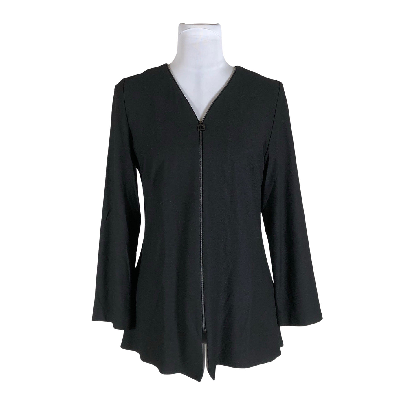 Unisex Modelia - Trikotaažist pluus, suurus 38 - Must (1)