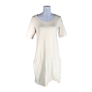 Unisex House of Lola - Trikotaažist kleit, suurus 38 - Beige (1)
