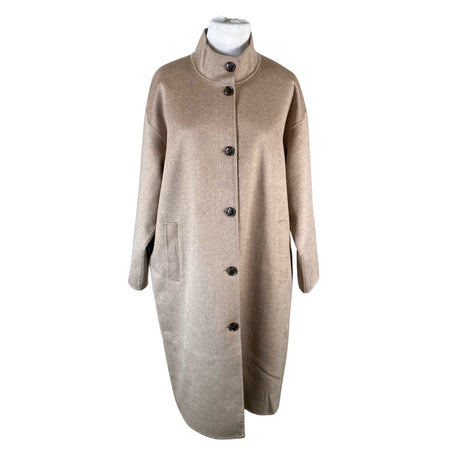 Unisex Nanso - Villane mantel, suurus 42 - Pruun ()