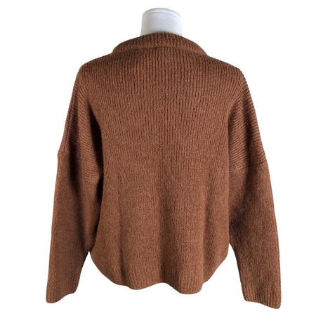 Unisex R-collection - Kampsun, suurus 36 - Pruun (2)