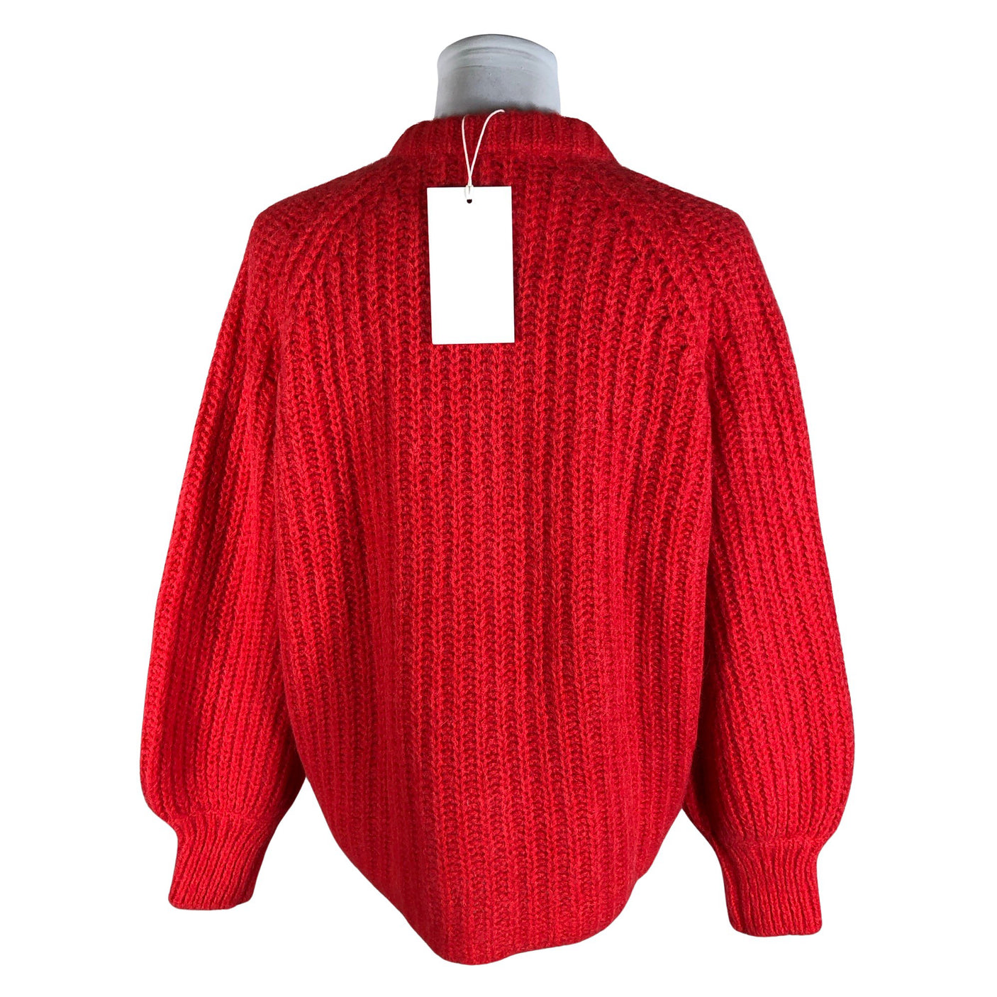Unisex La Maille Sezane - Kardigan, suurus 40 - Punane (2)