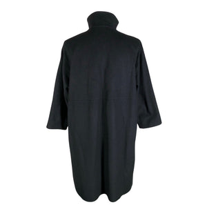 Unisex Club Monaco - Villane mantel, suurus 40 - Must (2)