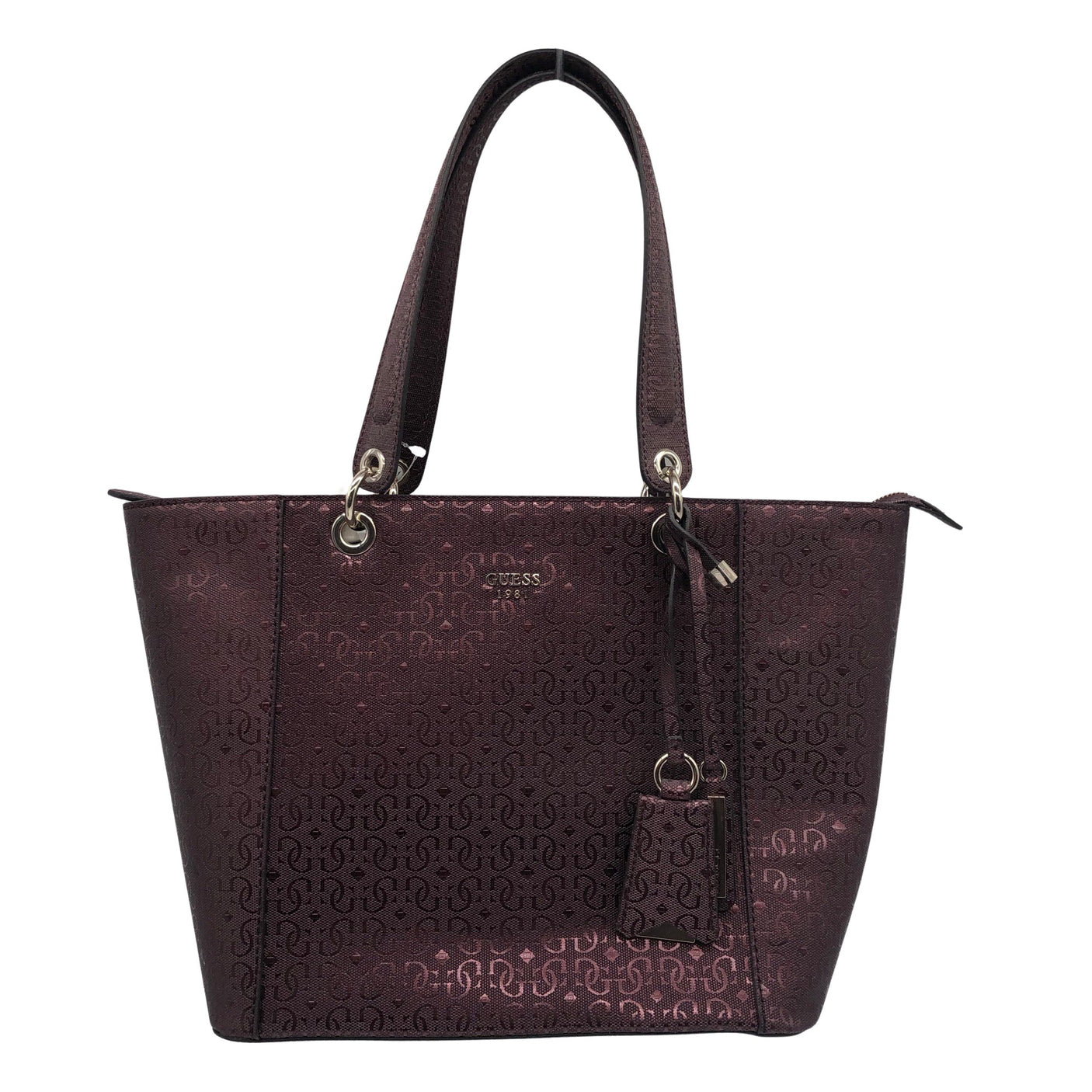 Unisex Guess - Käekott, suurus Maxi - Veinipunane (1)