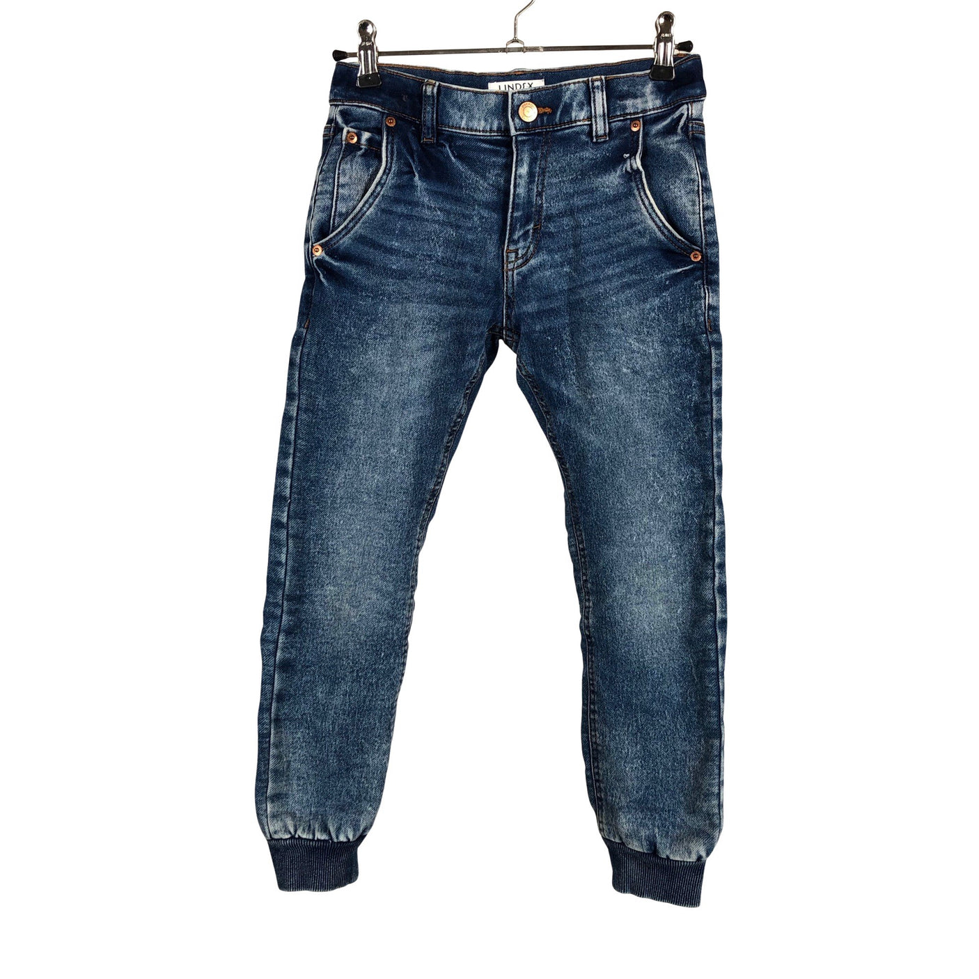 Unisex Lindex - Teksad, suurus 122 - 128 - Sinine (1)