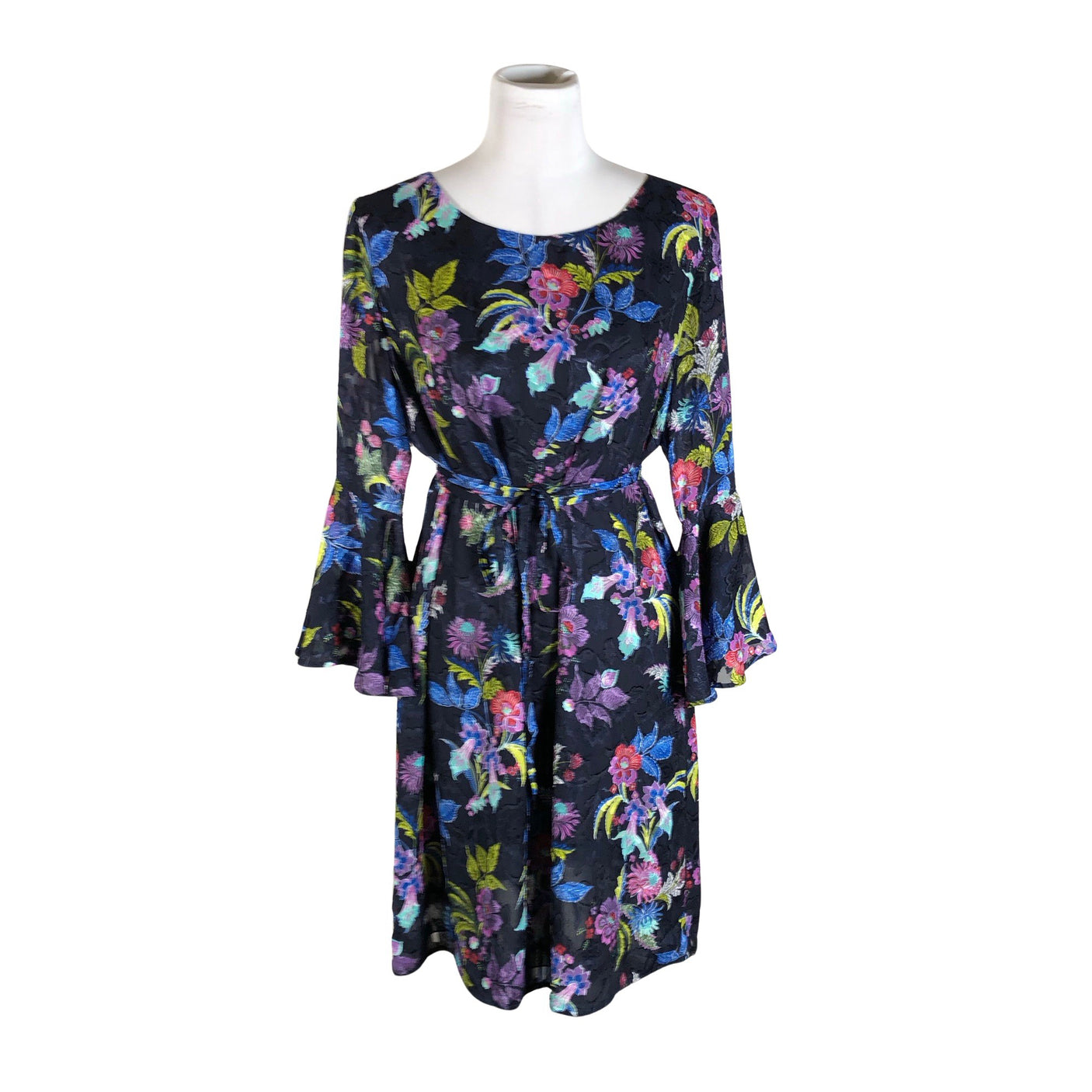 Unisex Monton - Õhuke kleit, suurus 40 - Must (1)