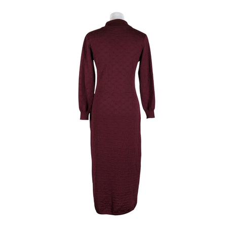 Unisex Uhana Design - Kootud kleit, suurus 36 - Veinipunane (2)