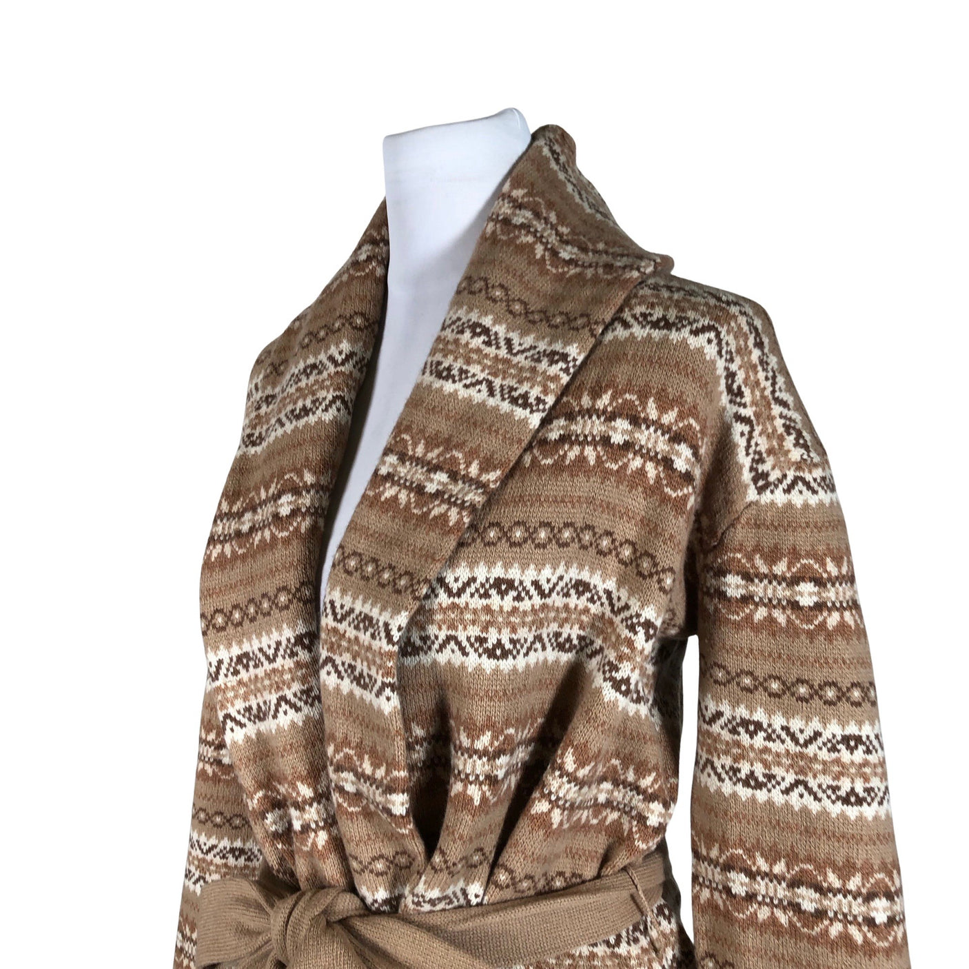 Unisex Lauren Ralph Lauren - Kardigan, suurus 38 - Pruun (3)