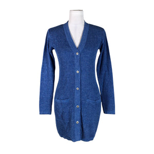 Unisex Alpa - Kardigan, suurus 36 - Sinine (1)