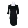 Unisex Venla by Natali SIlhouette - Trikotaažist kleit, suurus 34 - Must ()