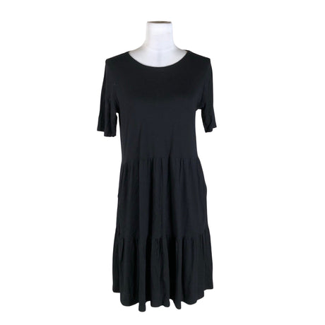 Unisex Nanso - Trikotaažist kleit, suurus 38 - Must ()