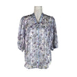 Unisex SisterS point - Lühikeste käistega pluus, suurus 36 - Helesinine ()