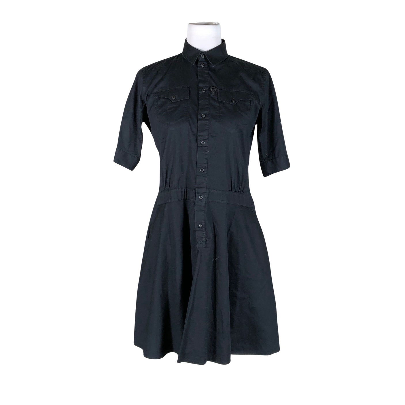 Unisex G-star - Mitteveniv kleit, suurus 38 - Must (1)